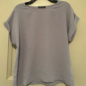 Rolled Sleeve Blouse